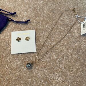 Tory Burch Earrings and Necklace Set
